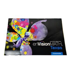 EnVisionMATH Texas 1st Grade Consumable Workbook By Scott Foresman-Addison Wesle